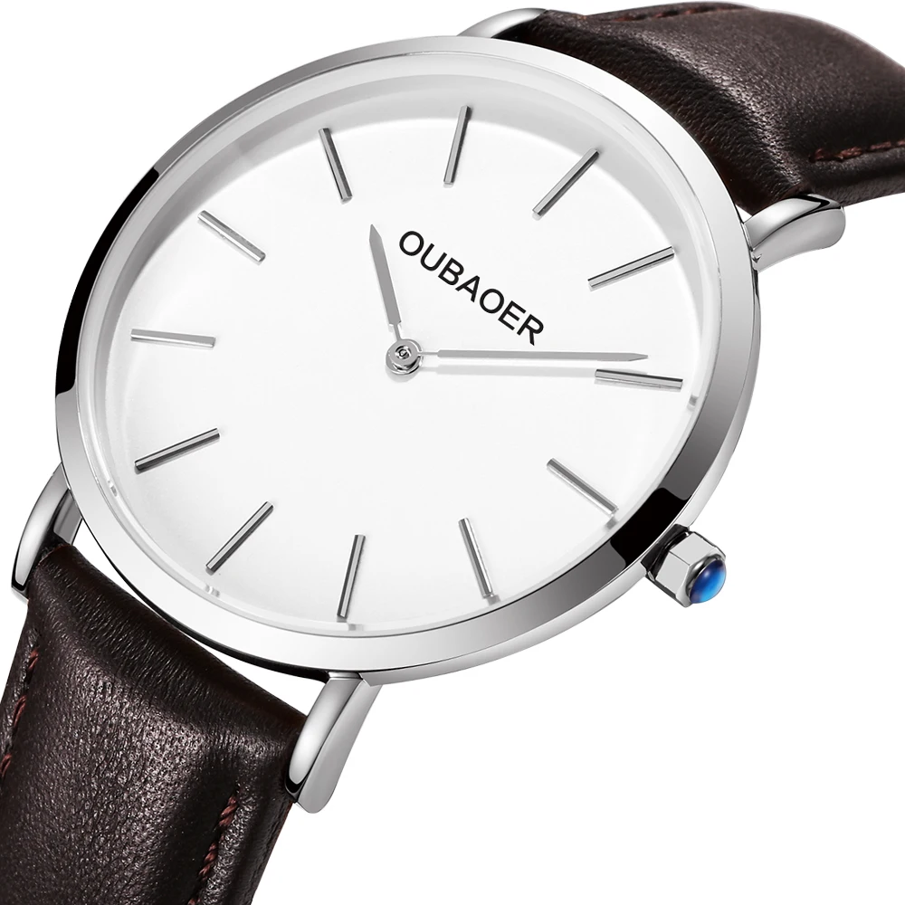 

Женские часы OUBAOER 2021, кварцевые часы, женские, лучший бренд, роскошный бизнес, простые женские наручные часы, женские часы