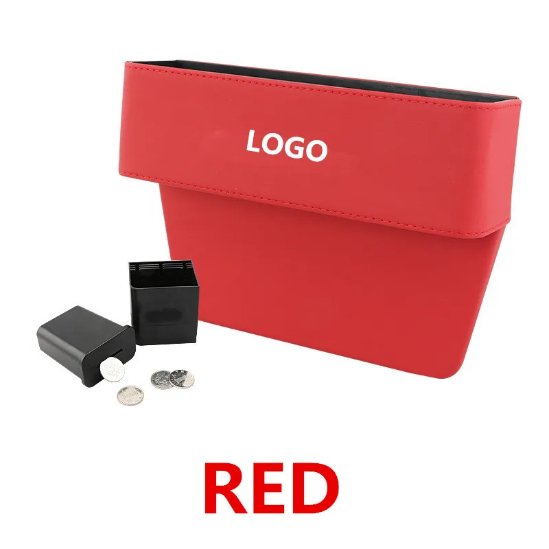 1 шт. кожаный Органайзер для автомобильного сиденья ящик хранения автомобильная