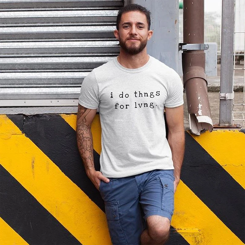 Летний топ новинка 20220 Забавные футболки для пар Повседневная футболка с