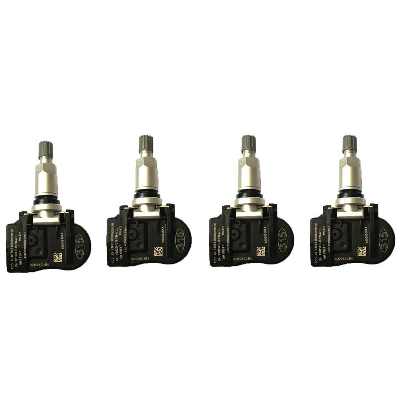 Датчики давления воздуха в шинах TPMS 68078861AA 5180052015B 4 шт. для Mopar Dodge Jeep KR5S 6053030AC