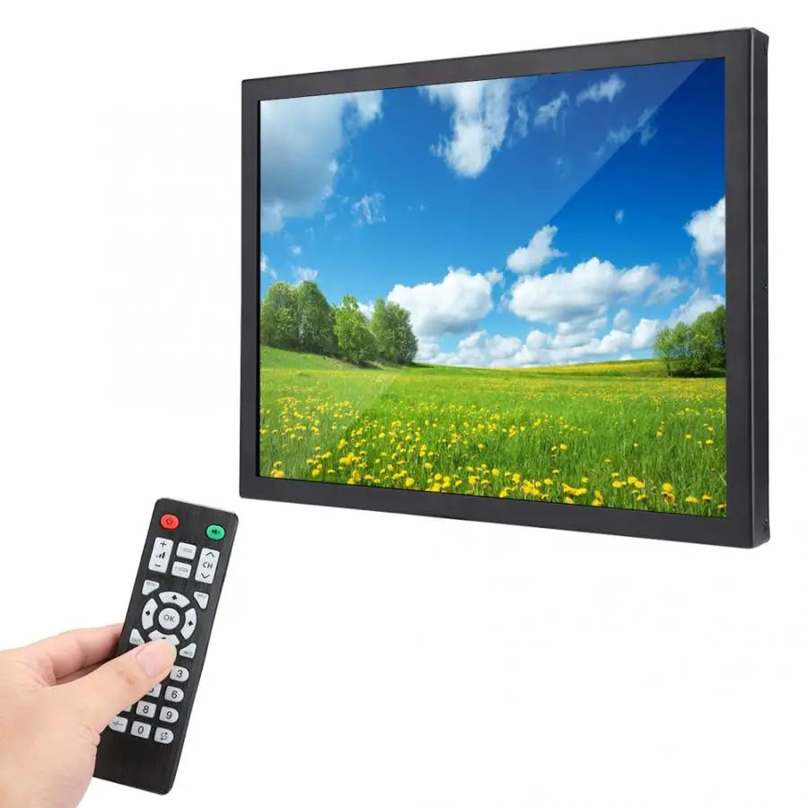 15 дюймов 1024x768 HD полностью металлический промышленный монитор HDMI/VGA/AV/BNC/USB G15 (V59) (100