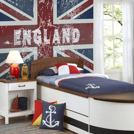 Новые Индивидуальные обои роспись спальня гостиная ТВ фон перспектива тренд