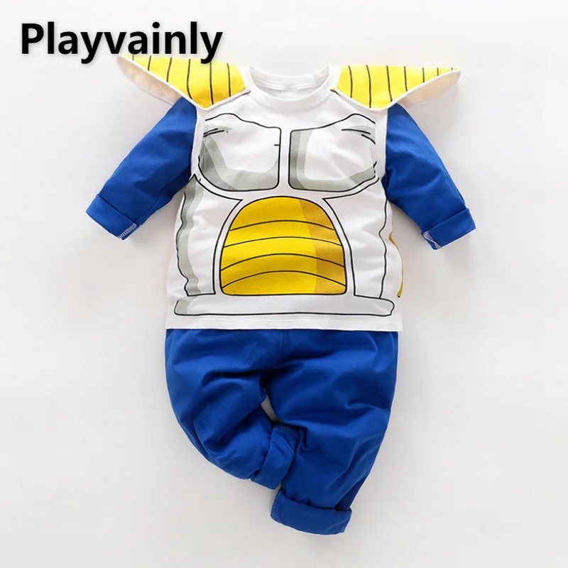 

Детский осенний комбинезон для мальчиков, комбинезон с длинным рукавом и круглым вырезом, с мультяшным рисунком, верхняя одежда для дошколь...