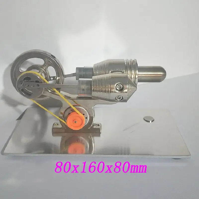 Стерлинговый двигатель горизонтальный газовый микро-генератор Diy детский