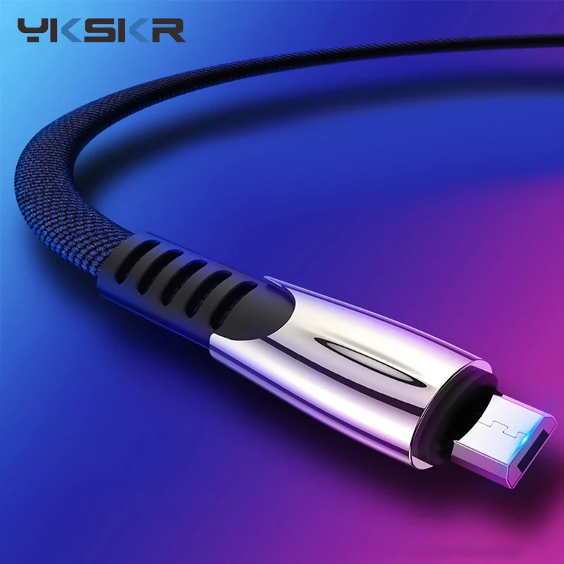 Кабель Micro USB 3A для Xiaomi Samsung Galaxy S7 S6 J7 Edge Note 5 LG Xbox PS4 Android|Кабели мобильных телефонов| |