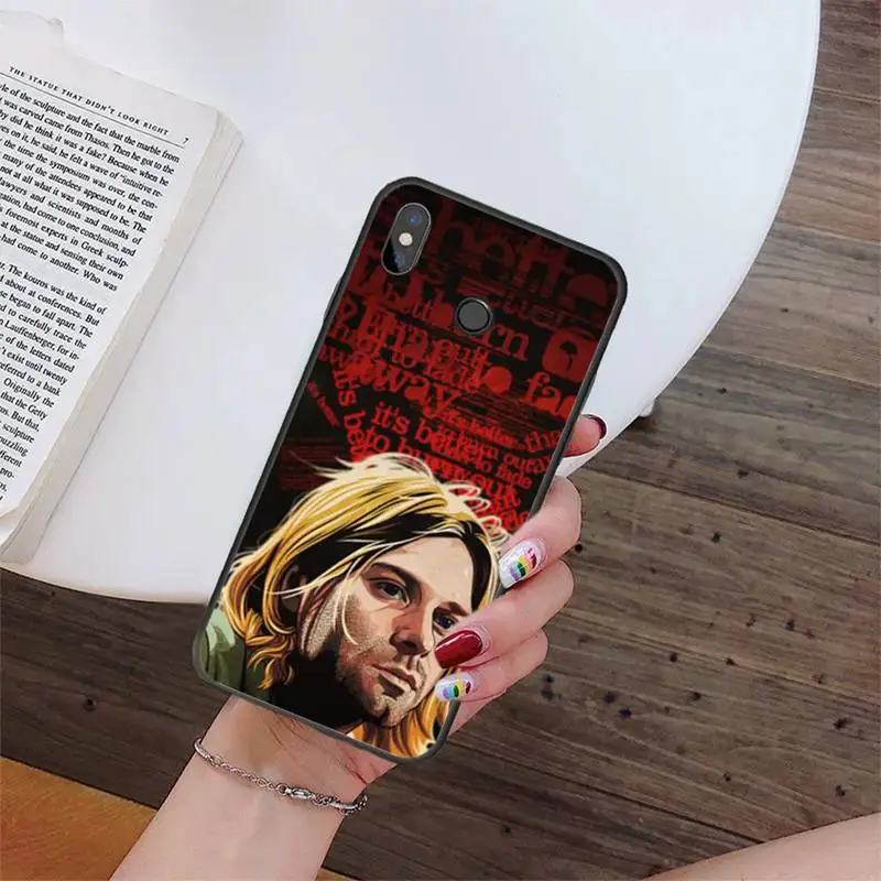 

Nirvana Kurt Cobain Phone Cases For Xiaomi Redmi Note7 Pro Note8 Pro 8T Note9 9S Redmi8 8A Note10 Pro 9C X3