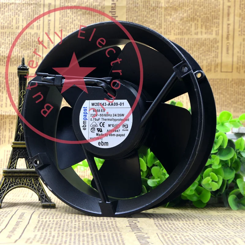 

Совершенно новый оригинальный Φ охлаждающий вентилятор 17251 17 см