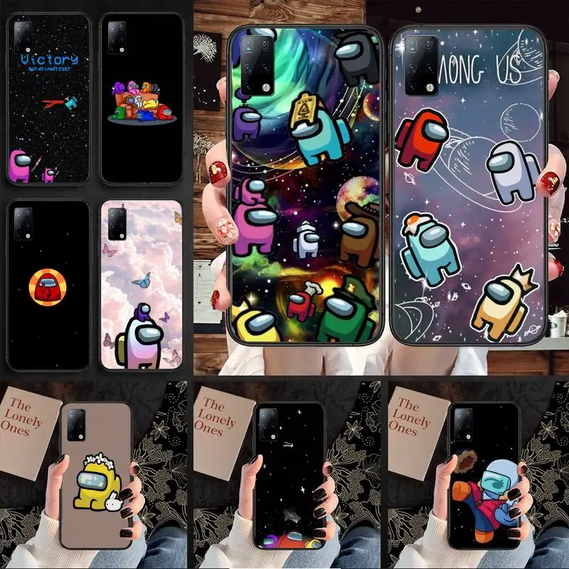

among us game Phone Case for Samsung S6 S7 S8 S9 S10 edge plus S10 5G S20 S21 S30ultrs 5G Fundas Cover