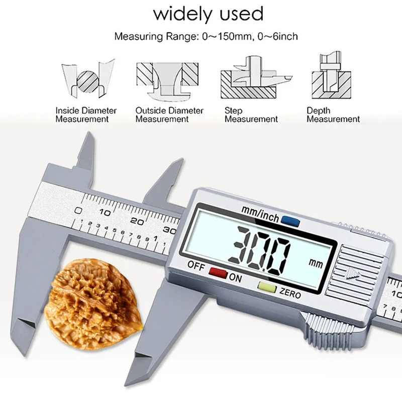 

CUPBTNA Digital Display Electronic Vernier Caliper Level Angle Ruler Large Screen Abs Shell High Quality Hot Selling Caliper