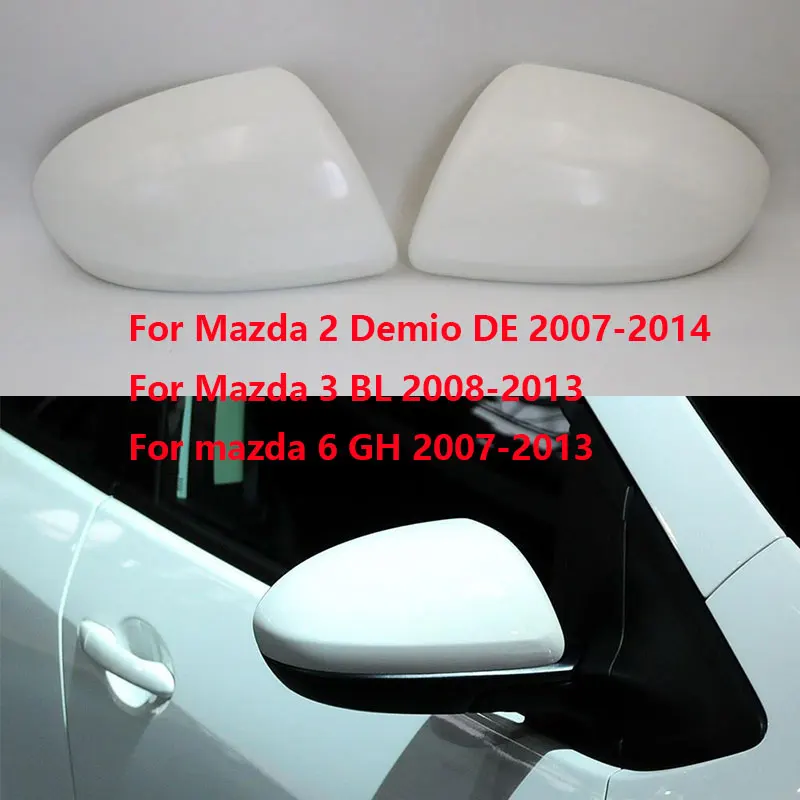 Для Mazda 2 Demio DE 2007 2014 для 3 BL 6 GH 2013 автомобиля боковая крышка зеркала заднего вида