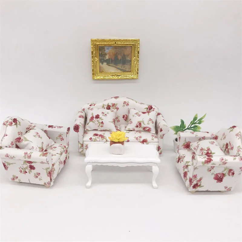 

1Pc 1:12 Dollhouse Miniature Photos Oil Painting Mural Wall Picture Doll House Decor