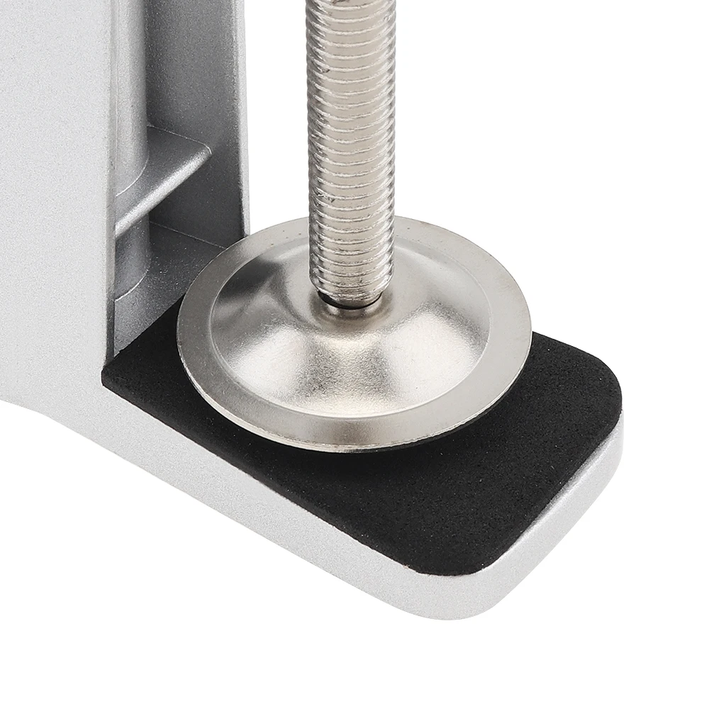 Серебряный Алюминий Сплав регулируемая настольная лампа неподвижное базовое