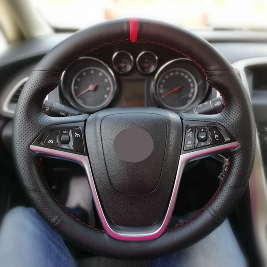 Искусственная кожа черного цвета для Opel Mokka 2013 2016 Insignia 2009 Astra J 2010 2015 Meriva|Чехлы на