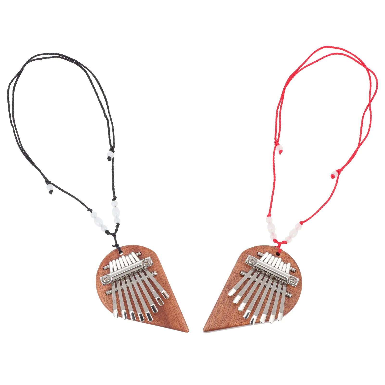 

2 шт. пианино для большого пальца восемь оттенков Пальчиковое пианино полезный инструмент калимба