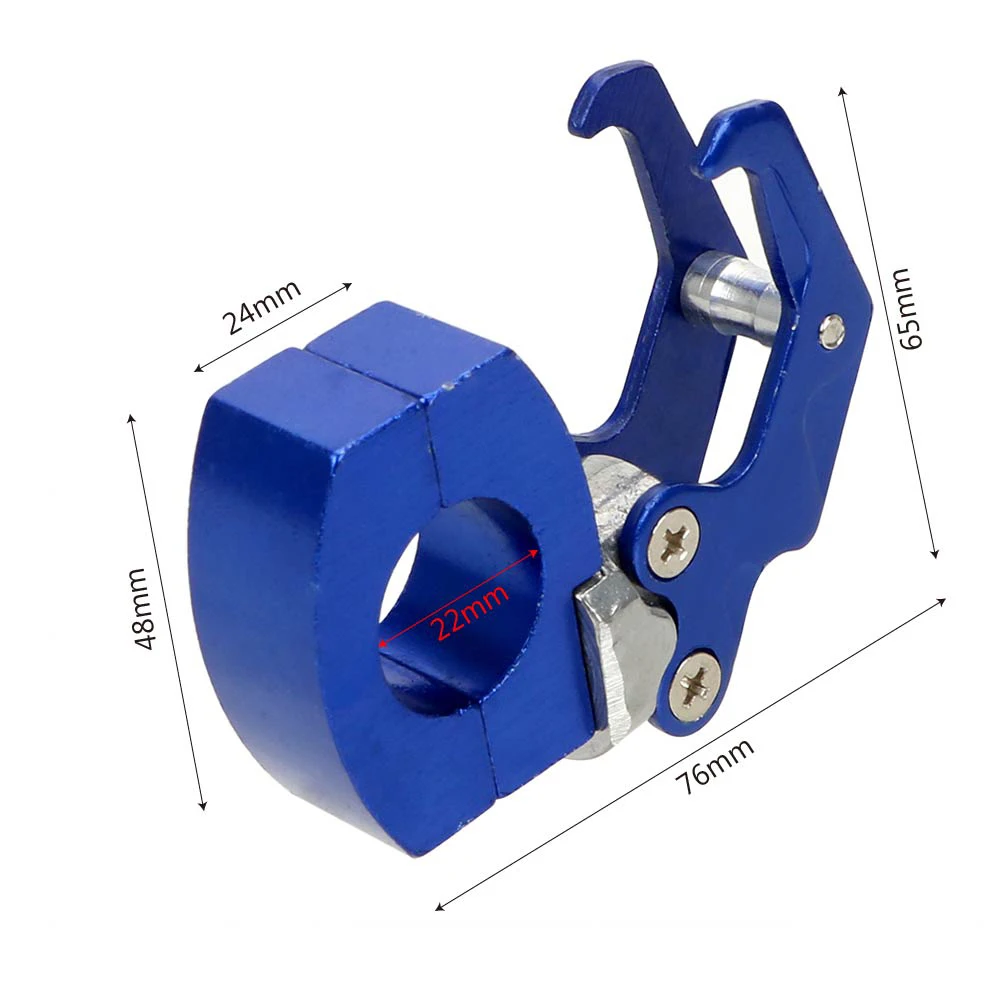 

Motorcycle Bike bicycle Hook Aluminum Alloy Storage Bag Holder Carry Easy Install 4 Colors Luggage Bag Hanger Helmet Claw Hook