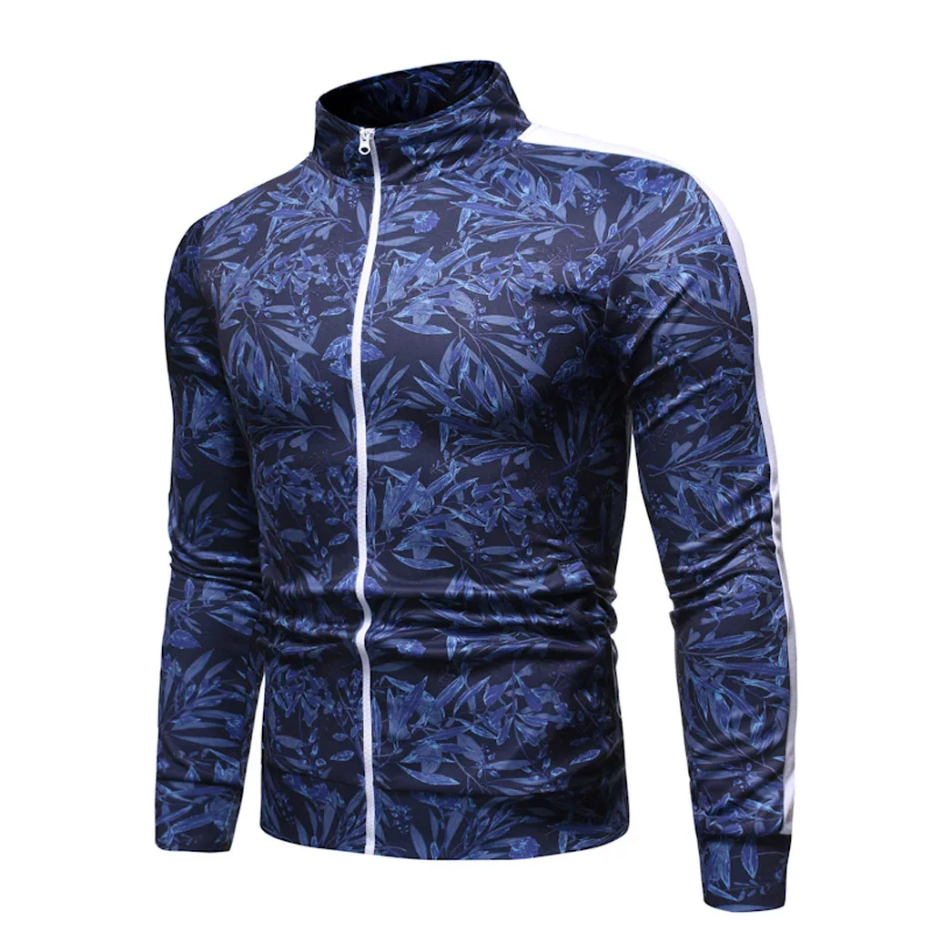 Мужские куртки водонепроницаемые осенние модные мужские зимние спортивные куртки на молнии с принтом теплая куртка пальто с длинными рукавами veste homme