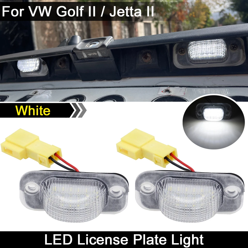 Для VW Golf 2 83-92 Jetta 84-91 Seat Toledo I 91-99 Высокая яркость Белый светодиодный светильник
