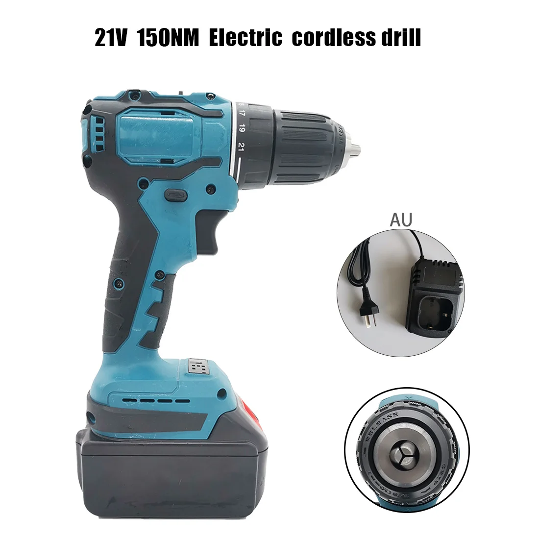 Аккумуляторная ударная дрель 18 21 в 80 150 нм бесщеточная электрическая Ударная
