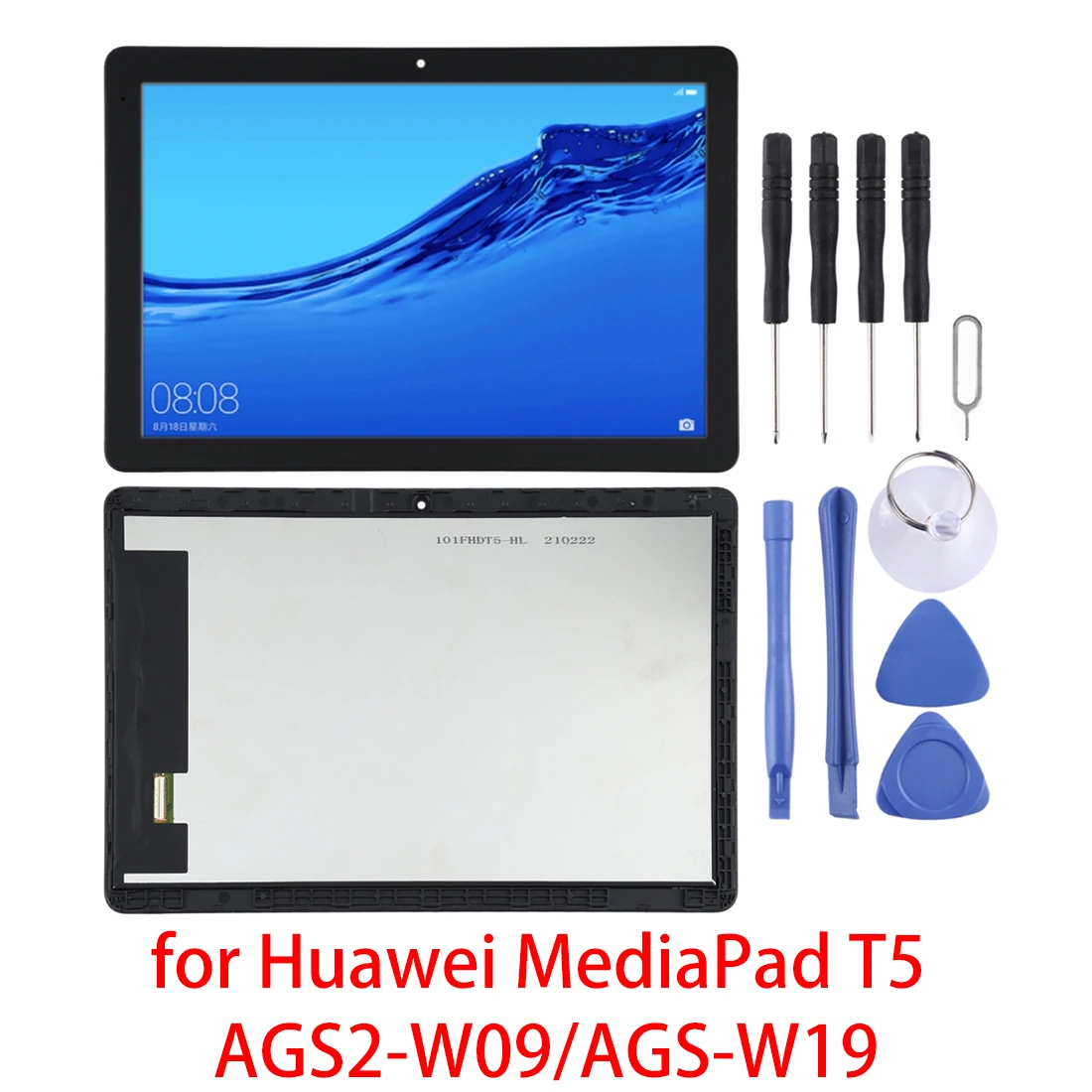 

Новинка для MediaPad T5 ЖК-экран и дигитайзер в сборе с рамкой для Huawei MediaPad T5