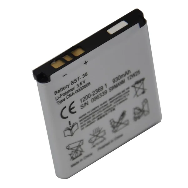OHD Original High Quality 930mAh BST-38 BST38 BST 38 Battery For Sony Ericsson W980 Z770i C510 C902 C905 K770 | Запчасти для