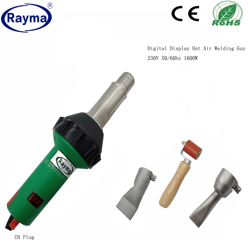 Новинка бренд Rayma сварочный аппарат горячего воздуха с цифровым дисплеем тип