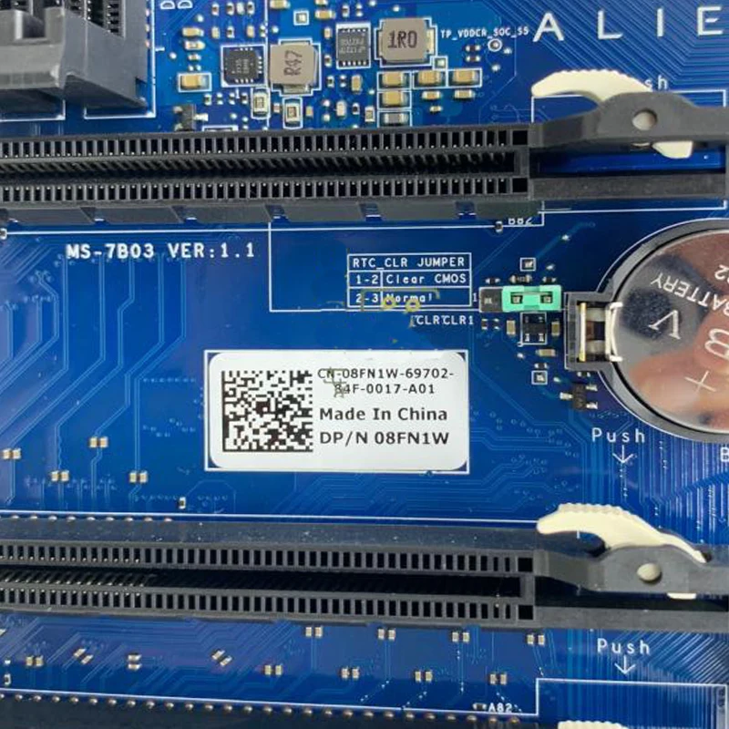 Dell Alienware области X51 R6 материнская плата CN-08FN1W 8FN1W X399 протестирована в целости и сохранности