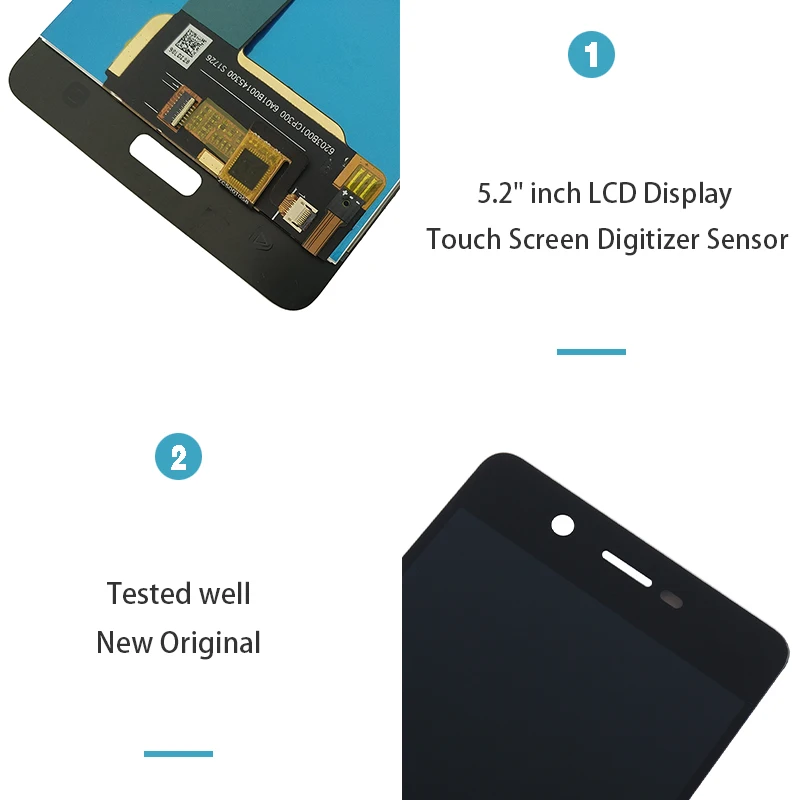 High Quality New 100% Tested LCD Display For Nokia 5 TA-1024 TA-1027 TA-1044 TA-1053 Free Shipping | Компьютеры и офис