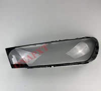 light caps lampshade front transparent headlight cover glass lens shell car cover for audi q7 2016 2019
