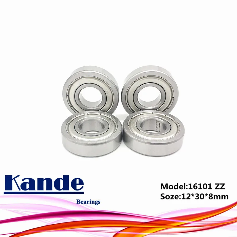 2 шт. 16101 ZZ 16101ZZ тонкие 16101 керамический подшипник 12x30x8 16101-2Z