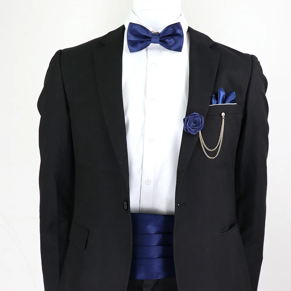 Значок для жениха на свадьбу булавка лацкан брошка из ткани ручная работа