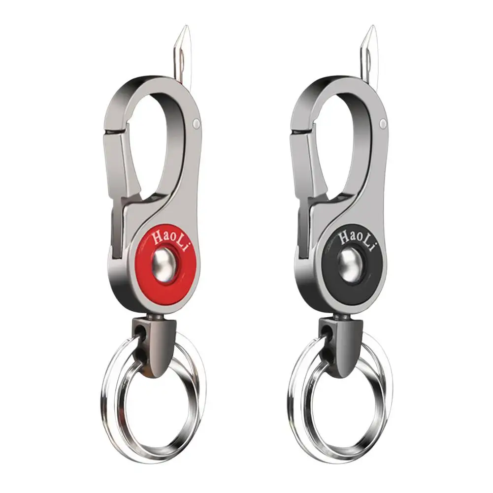 

Key Chain Multifunctional Key Organizer With 2 S Light Sturdy Environmental-protective Car Key Chain Clip Durable Car Key Ch