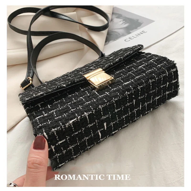 

Mini Flap Small Cross Body Bags for Women Sling Bag Crossbody Women Plaid Fashion