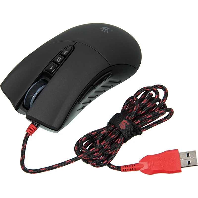 Мышь A4 Bloody V3 черный оптическая (3200dpi) USB (8but)|Мыши| |