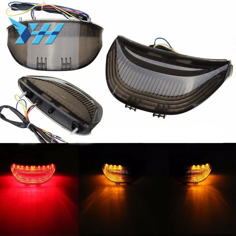 Интегрированный Светодиодный Стоп задний фонарь поворотники для Honda CBR 600 RR CBR600 2003