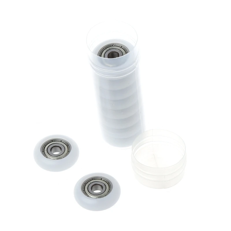 10 шт. 5*23*7 мм нейлоновые пластиковые подшипники из углеродистой стали шкив колеса