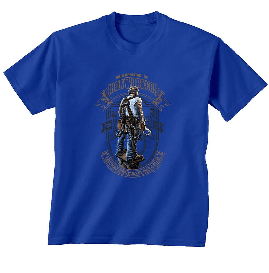 Brotherhood Of Iron Workers Tops Tee T Shirt �� 2xl 3xl 4xl 5xl| |