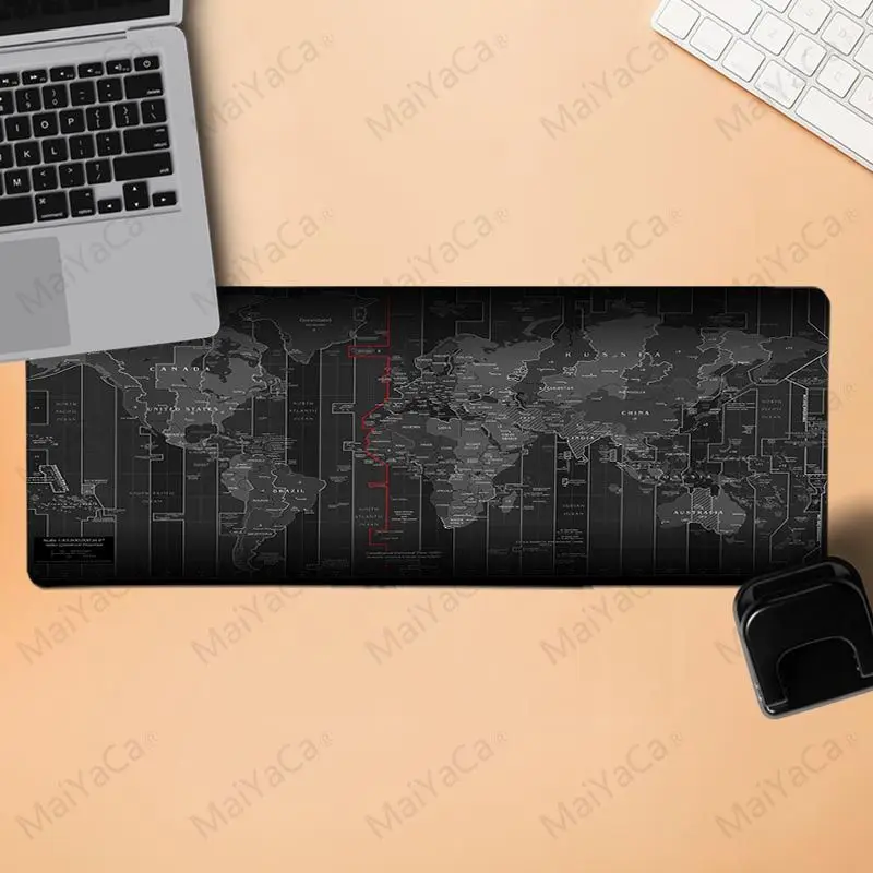 

MaiYaCa New Arrivals World Map Gaming Mouse Pad Large Mouse Pad Gamer Big Mouse Mat Computer Mousepad Rubber mousepad
