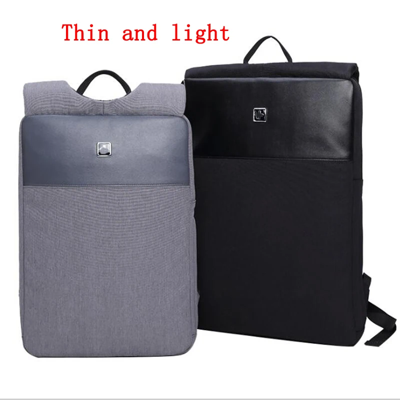 2020 new fashion slim lightweight 14 inch laptop backpack mens ultralight high quality business office work backpack waterproof free global shipping