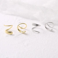 wave spiral hoop earrings for women silver color gold color women earrings jewelry design hoop earrings