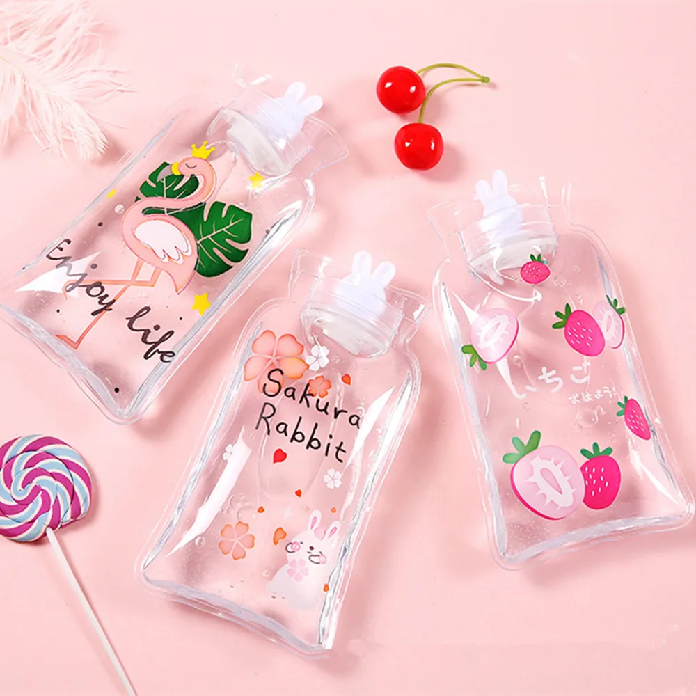 Милый прозрачный грелка теплый живот сокровище для рук с героями мультфильмов