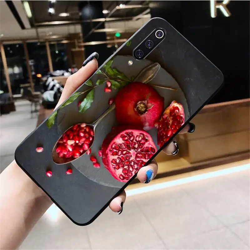 YJZFDYRM фрукты гранат пользовательский мягкий чехол для телефона Huawei Honor 30 20 10 9 8 8x 8c