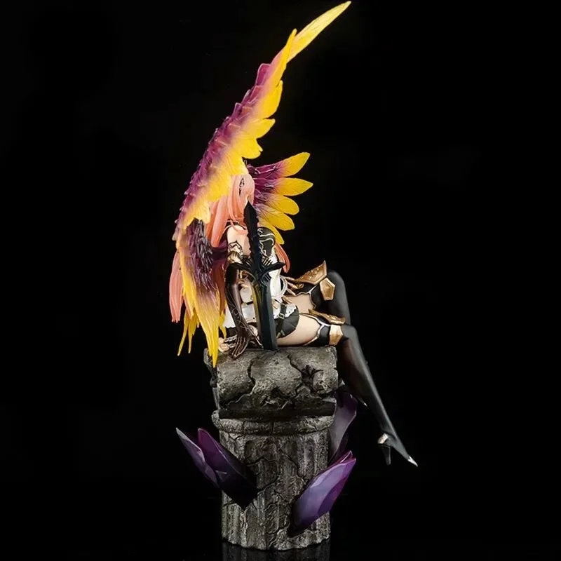 

Anime Game Rage Of Bahamut Genesis Devil Dark Knight Sitting Ver. Pvc Action Figure Sexy Girl Collectible Model Toys Doll Gift