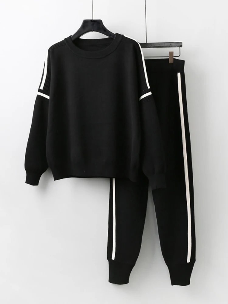 Модные уличные спортивные костюмы женский спортивный костюм 2019 новый
