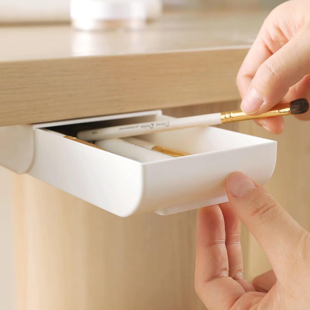 Настенный ящик для хранения размером 22 3 39 8 см бытовая коробка кистей макияжа