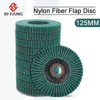 125mm nylon fiber flap polishing grinding wheel disc buffing pad scouring wheel for angle grinder 180grit