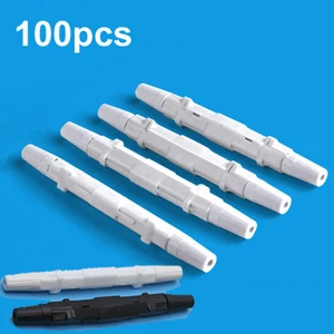100pcs fiber optic fusion protection round box for drop cable optic fiber fused free global shipping