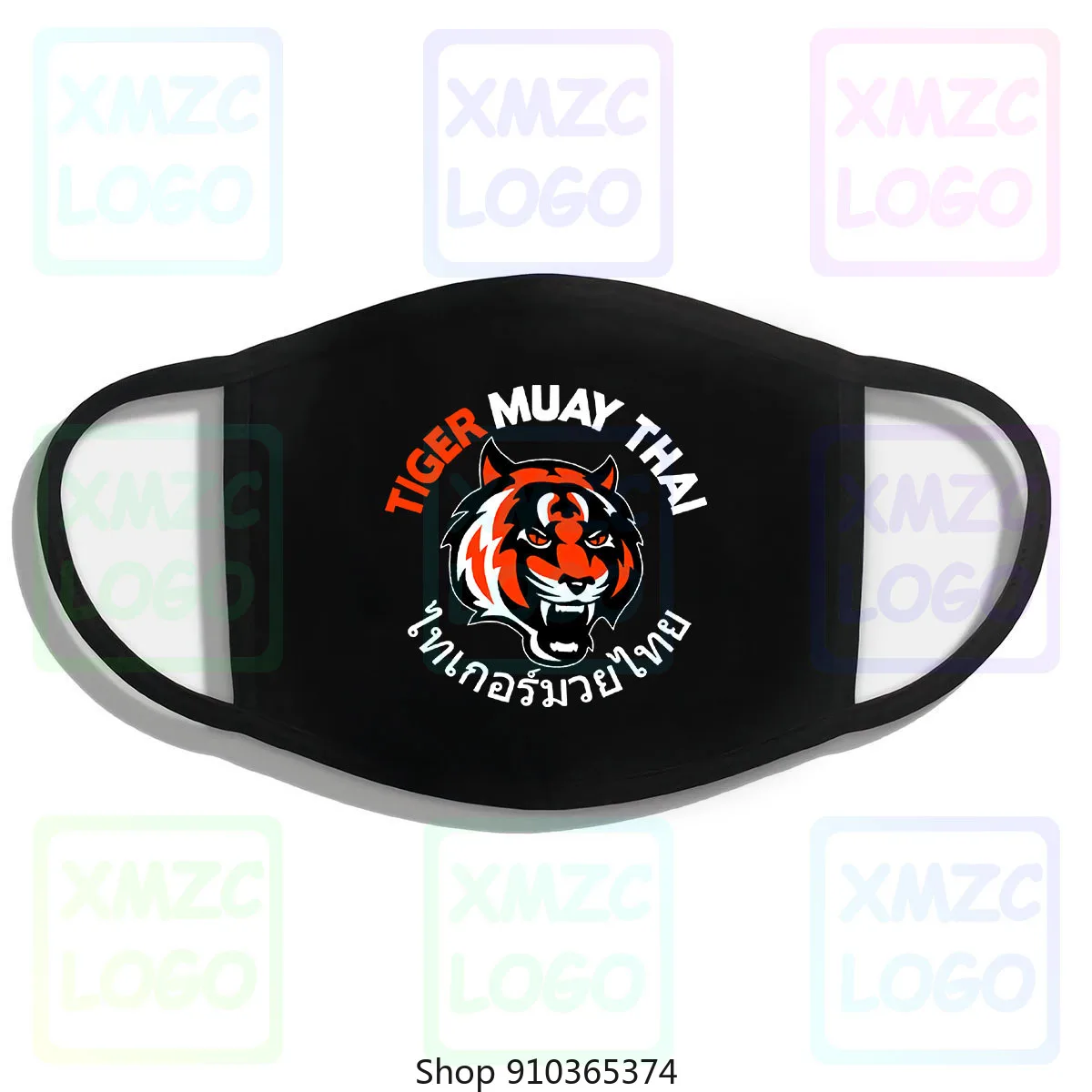 

Tiger Muay Thai Kungfu Mon Vo Karate Judo Chien Dau Cau Lac Bo Ao Den Mask Headband scarf Mask Bandana Women Men