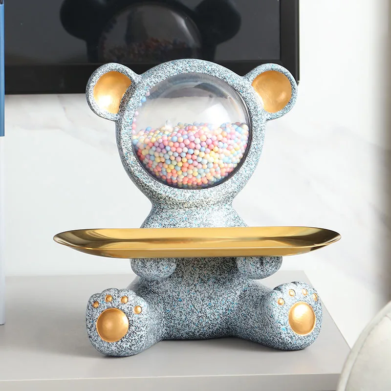 

Скандинавский прекрасный интернет знаменитости медведь аксессуары для дома креативный ключ для оформления рабочего стола комнаты украшен...