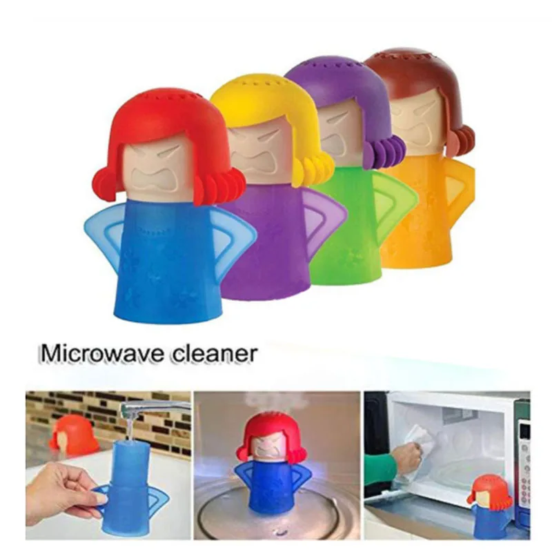Креативный микроволновый очиститель легко очищает микроволновую печь