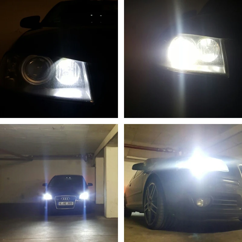 2 T10 W5W Canbus светодиодные лампочки для Audi A4 A6 Q5 Q7 все модели передние фары красный
